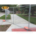 5 foot galvanized temporary construction chain link fence